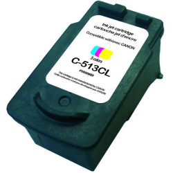 UPRINT CARTOUCHE REMANUFACTUREE CANON CL513-REMPLACE 2971B009 COULEUR