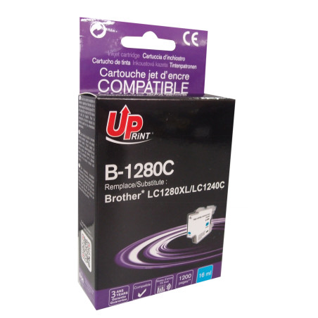 UPRINT CARTOUCHE COMPATIBLE BROTHER LC1280-REMPLACE LC1220/LC1240/LC12
