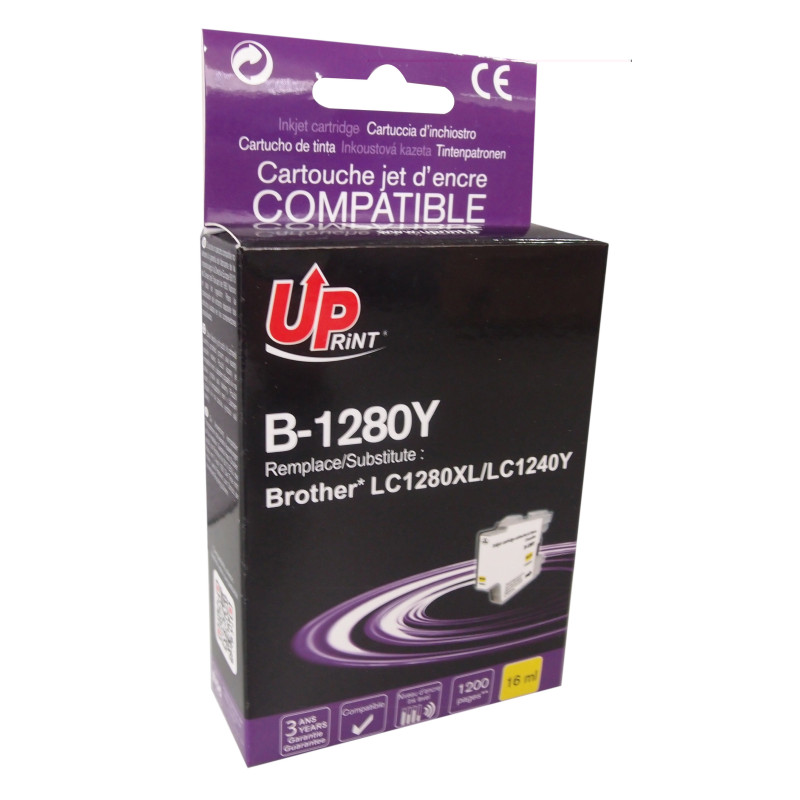 UPRINT CARTOUCHE COMPATIBLE BROTHER LC1280-REMPLACE LC1220/LC1240/LC12