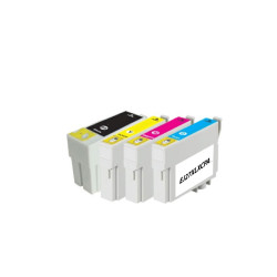 PACK 4 CARTOUCHES COMPATIBLE EPSON 27XL-REMPLACE C13T27114012/C13T271