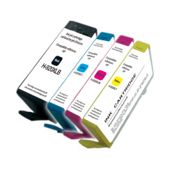 UPRINT PACK 4 CARTOUCHES REMANUFACTUREES HP 920XL-REMPLACE CD975/972/9