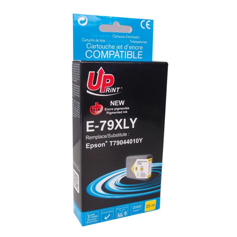 UPRINT CARTOUCHE COMPATIBLE EPSON 79XL-REMPLACE T79044010 JAUNE