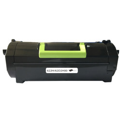 TONER COMPATIBLE LEXMARK 622H-REMPLACE 622H/62D2H00 NOIR