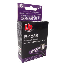 UPRINT CARTOUCHE COMPATIBLE BROTHER LC123 NOIR