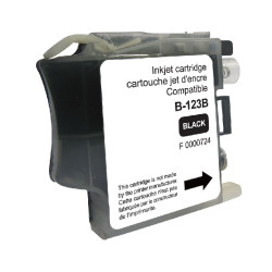 UPRINT CARTOUCHE COMPATIBLE BROTHER LC123 NOIR