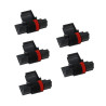 NEUTRE IR40T NOIR ET ROUGE-PACK 5 ROULEAUX ENCREURS POUR CALCULATRICE-