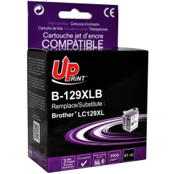 UPRINT CARTOUCHE COMPATIBLE BROTHER LC129XL NOIR