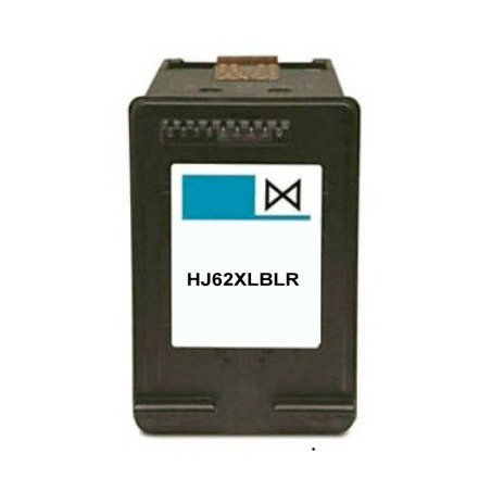 CARTOUCHE REMANUFACTUREE HP 62XL SANS NIVEAU ENCRE-REMPLACE C2P05A NOI