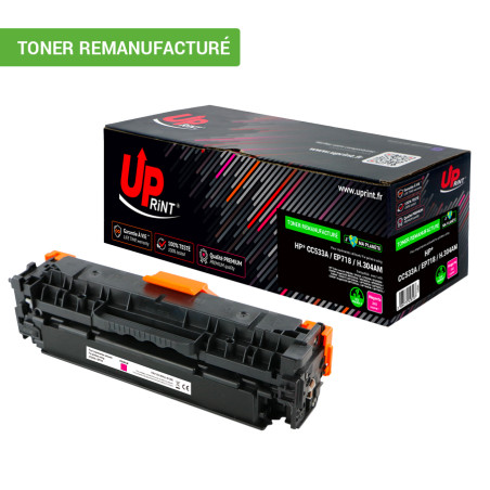 UPRINT TONER REMANUFACTURE HP/CANON 304A/718-REMPLACE C533A/EP718 MAGE