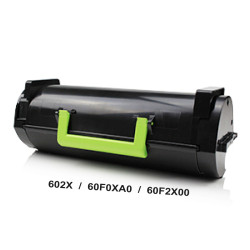 TONER REMANUFACTURE LEXMARK 602X-REMPLACE 60F0XA0/60F2X00 NOIR