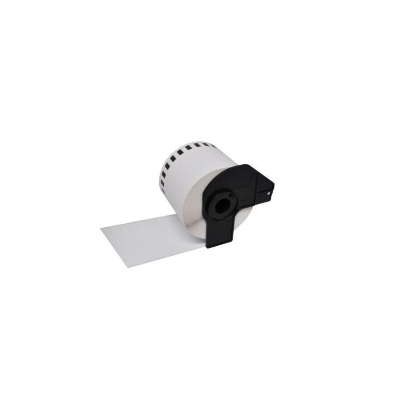 RUBAN BROTHER DK-22205 CONTINUOUS LENGHT PAPER TAPE-BLACK ON WHITE