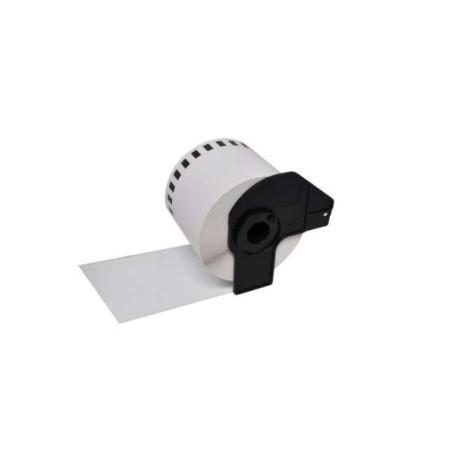 RUBAN BROTHER DK-22205 CONTINUOUS LENGHT PAPER TAPE-BLACK ON WHITE