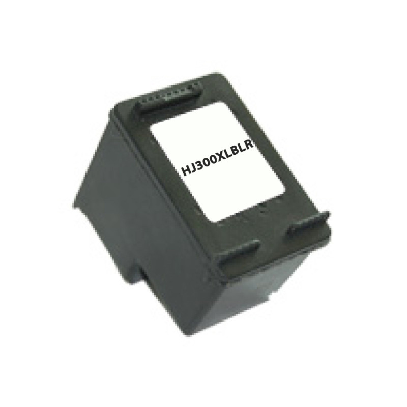 CARTOUCHE REMANUFACTUREE HP 300XL-REMPLACE CC641EE NOIR