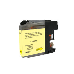 UPRINT CARTOUCHE COMPATIBLE BROTHER LC225XL JAUNE
