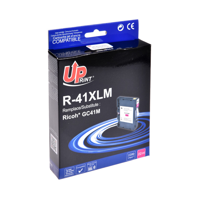 UPrint R-41XLM M CARTOUCHE COMPATIBLE AVEC RICOH N°41 - 405763