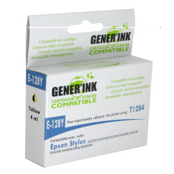 GENER'INK E-128Y Y CARTOUCHE COMPATIBLE AVEC EPSON T128 - T1284