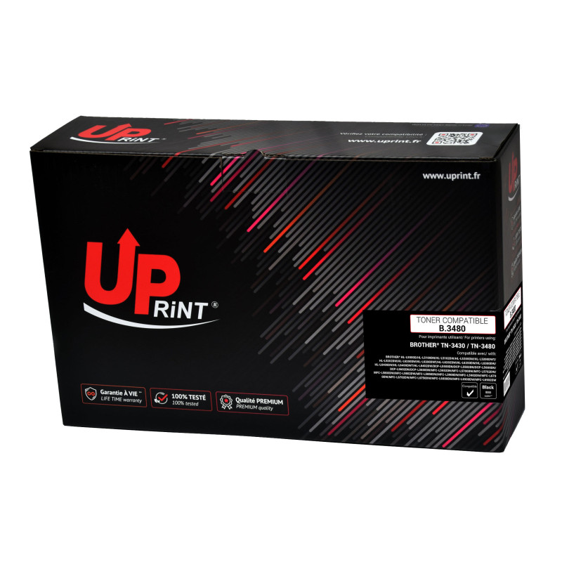 UPRINT TONER COMPATIBLE BROTHER 3480-REMPLACE TN3480/3430