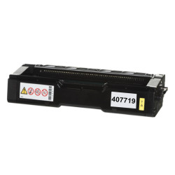 TONER REMANUFACTURE RICOH SP C252X-REMPLACE 407719 JAUNE
