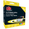 UPRINT PACK 4 CARTOUCHES COMPATIBLE CANON PGI1500 XL-REMPLACE 9182B004