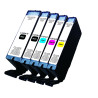 UPRINT PACK 5 CARTOUCHES REMANUFACTUREES CANON PGI550/CLI551XL-REMPLAC