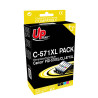 UPRINT PACK 5 CARTOUCHES REMANUFACTUREES CANON PGI570/CLI571XL-REMPLAC