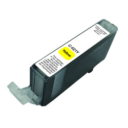 UPRINT CARTOUCHE REMANUFACTUREE CANON CLI521-REMPLACE 2936B001 JAUNE