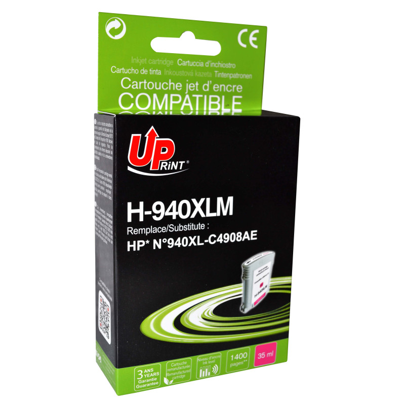 UPrint H-940XLM M CARTOUCHE COMPATIBLE AVEC HP N°940XL - C4908AE