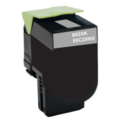 TONER REMANUFACTURE LEXMARK 802X-REMPLACE 80C2XK0 NOIR