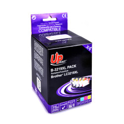 UPRINT PACK 4 CARTOUCHES COMPATIBLE BROTHER LC3219XL-REMPLACE LC3219XL