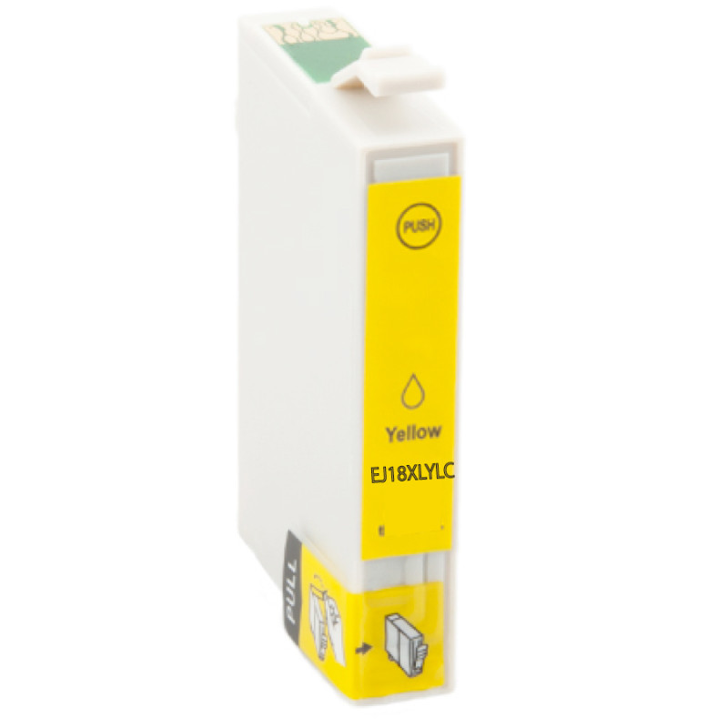 CARTOUCHE COMPATIBLE EPSON 18XL-REMPLACE C13T18144011 JAUNE