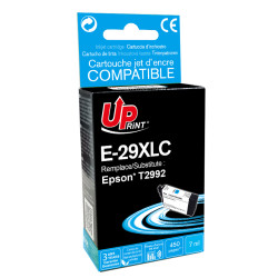 UPRINT CARTOUCHE REMANUFACTUREE EPSON 29XL-REMPLACE C13T29924012 CYAN