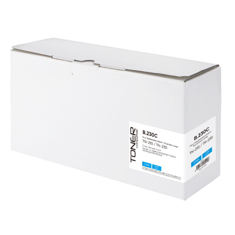 TONER COMPATIBLE BROTHER TN230C-REMPLACE TN210/TN230 CYAN