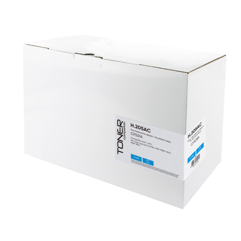 TONER COMPATIBLE HP 205A-REMPLACE CF531A CYAN