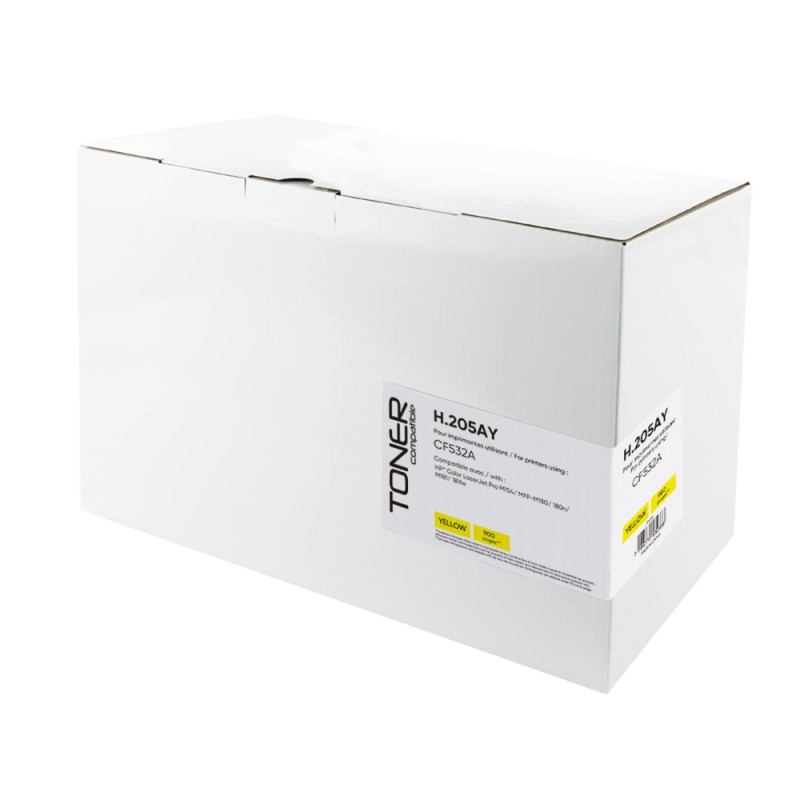 TONER COMPATIBLE HP 205A-REMPLACE CF532A JAUNE