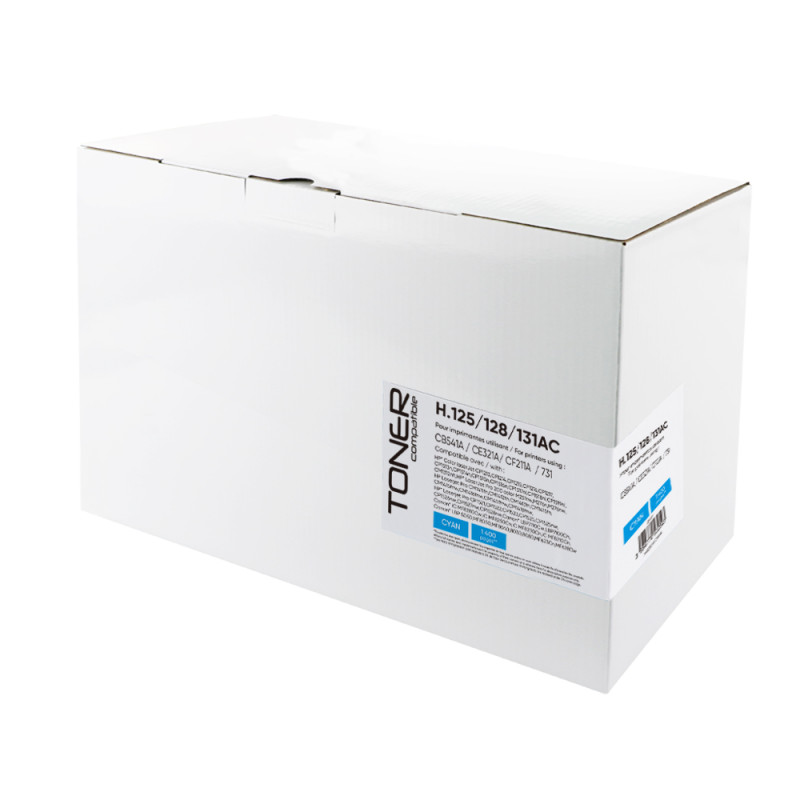 TONER COMPATIBLE HP/CANON 125A/128A/131A/EP731/EP716-REMPLACE CB541A/C