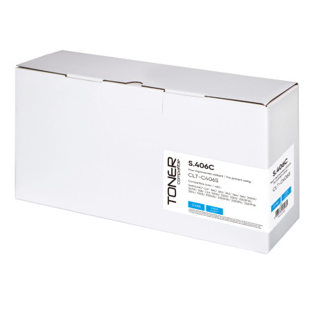 TONER COMPATIBLE SAMSUNG 406S-REMPLACE CLTC406S CYAN