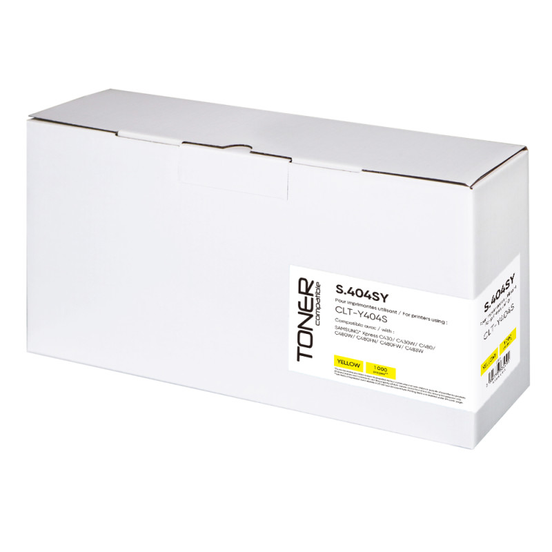 TONER COMPATIBLE SAMSUNG 404S-REMPLACE SU444A JAUNE