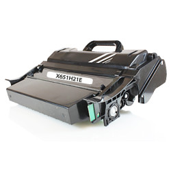 TONER REMANUFACTURE LEXMARK 651-REMPLACE X651H21E NOIR