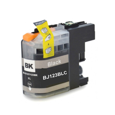 CARTOUCHE COMPATIBLE BROTHER LC123 NOIR