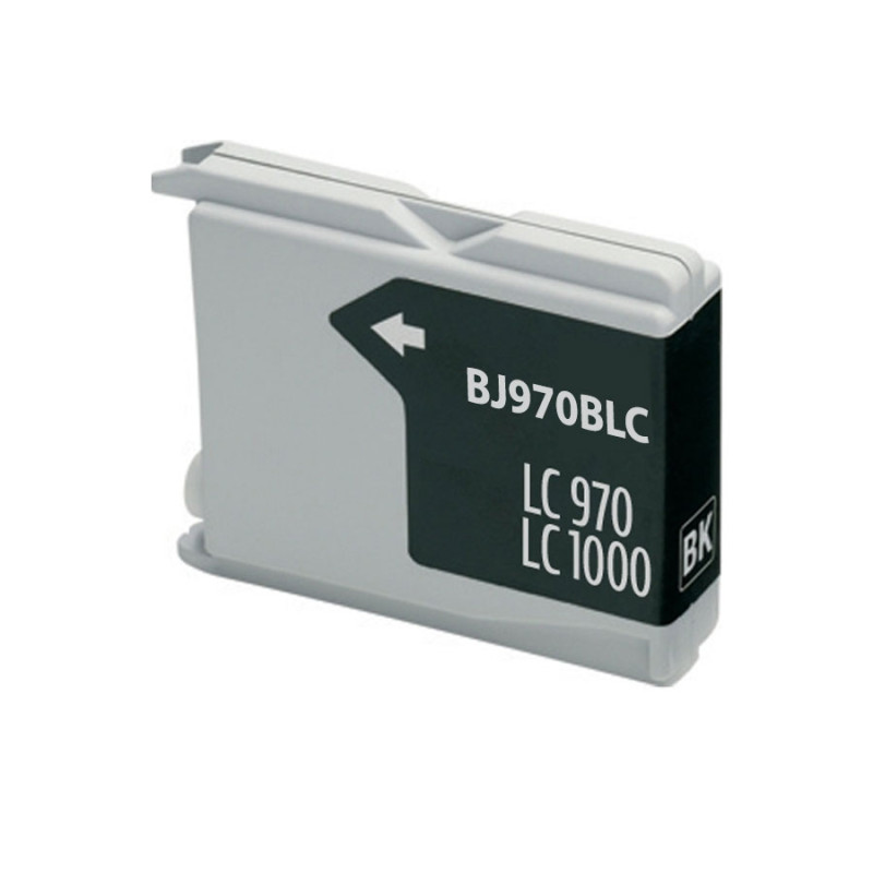 CARTOUCHE COMPATIBLE BROTHER LC970/LC1000 NOIR