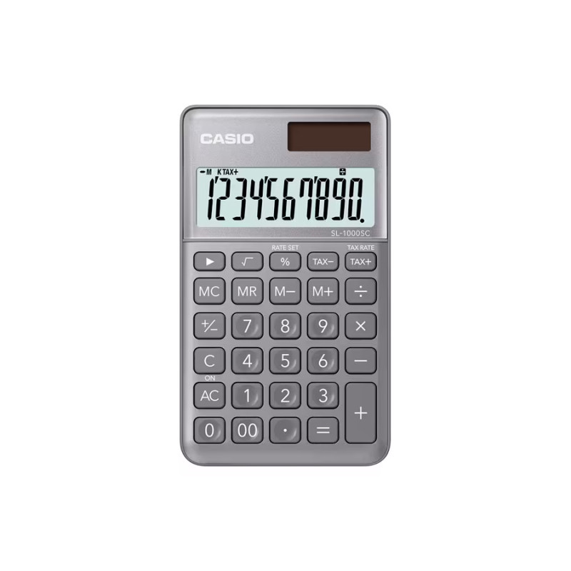 CALCULATRICE CASIO SL-1000SC-GY-S-EP