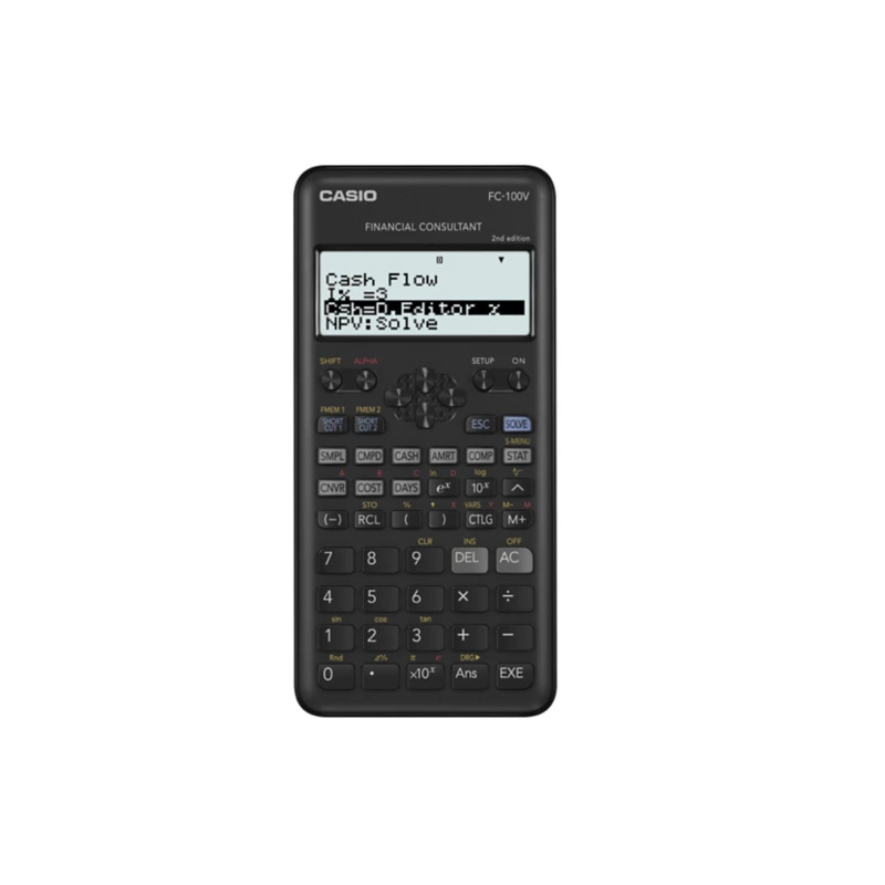 CALCULATRICE CASIO FINANCIERE FC100V