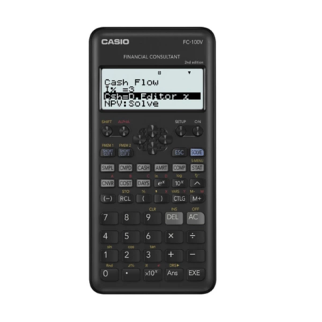 CALCULATRICE CASIO FINANCIERE FC100V