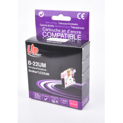 UPRINT CARTOUCHE COMPATIBLE BROTHER L22UXL-REMPLACE LC22U MAGENTA