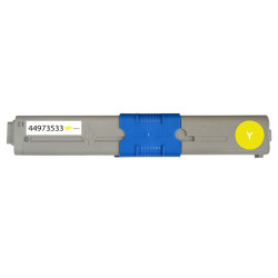 TONER COMPATIBLE OKI 301-REMPLACE 44973533 JAUNE