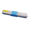 TONER COMPATIBLE OKI 510-REMPLACE 44469722 JAUNE